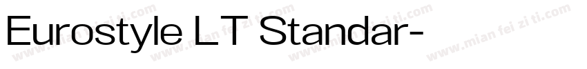 Eurostyle LT Standar字体转换